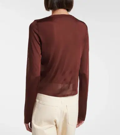 Saint Laurent Semi-sheer sweater | Thumbnail 3