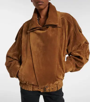 Saint Laurent Suede jacket | Thumbnail 4 Saint Laurent Suede jacket | Thumbnail 4