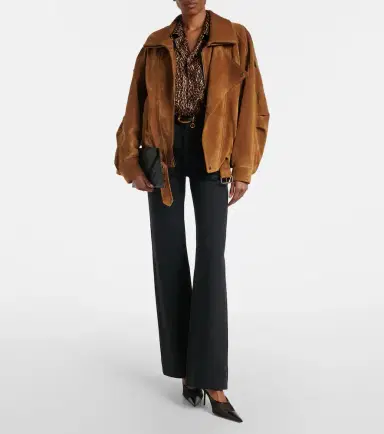 Saint Laurent Suede jacket | Thumbnail 6 Saint Laurent Suede jacket | Thumbnail 6