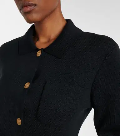 Saint Laurent Waffle-knit wool cardigan | Thumbnail 7 Saint Laurent Waffle-knit wool cardigan | Thumbnail 7