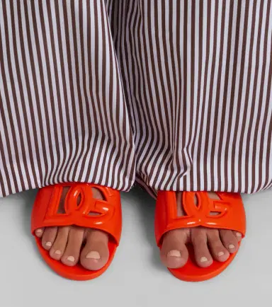 Dolce & Gabbana DG rubber slides | Thumbnail 5