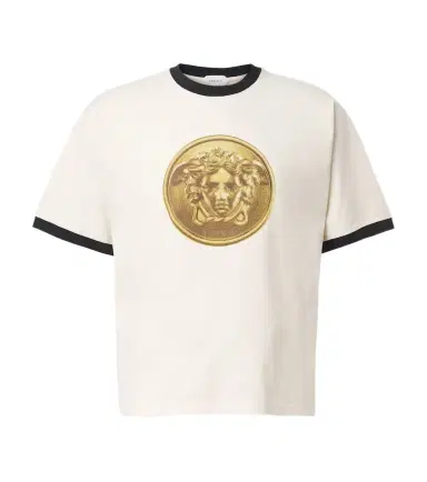 Versace Medusa cotton jersey T-shirt | Thumbnail 1
