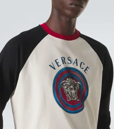 Versace Medusa cotton jersey T-shirt | Thumbnail 2