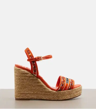 Dolce & Gabbana Embroidered floral espadrille wedges | Thumbnail 3