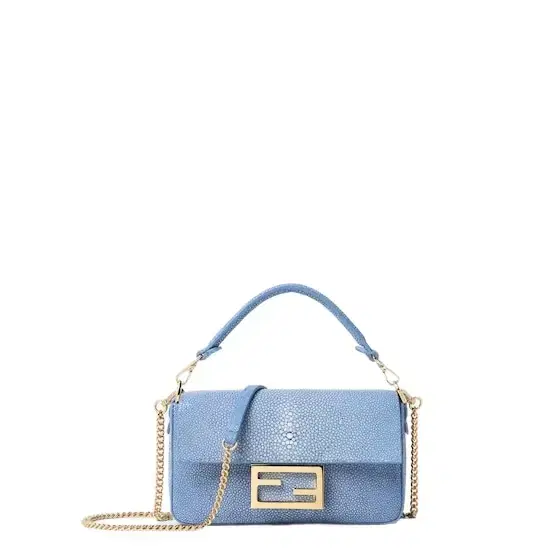 Fendi Iconic mini Baguette® bag made of luxury, hand-polished