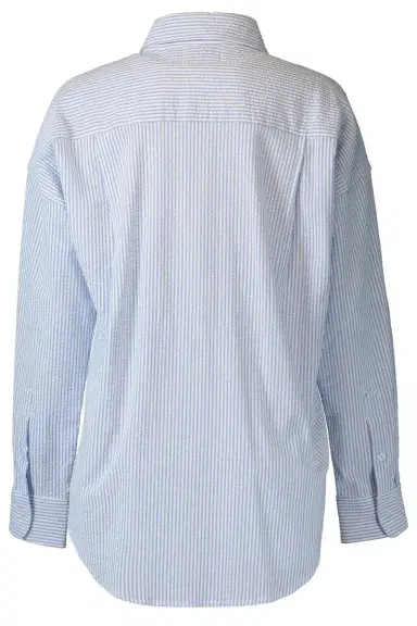 The Lady & The Sailor x Marissa Collections Sunday Shirt - Blue White | Thumbnail 5