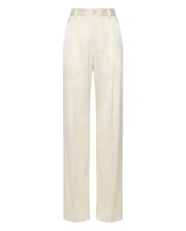 LAPOINTE Silky Twill Relaxed Pleated Pant | Thumbnail 1 LAPOINTE Silky Twill Relaxed Pleated Pant | Thumbnail 1