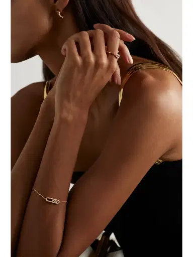 Messika Move Uno 18-karat Rose Gold Diamond Ring | Thumbnail 5 Messika Move Uno 18-karat Rose Gold Diamond Ring | Thumbnail 5