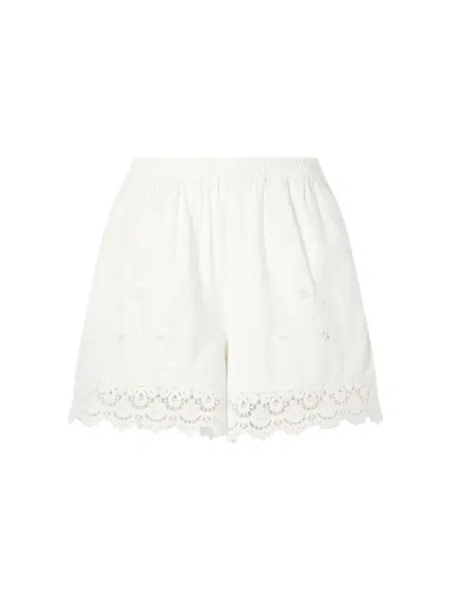 SKALL Tallulah Floral-embroidered Organic Cotton And Linen-blend Shorts