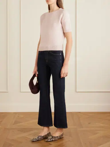 Khaite Golden Cashmere Sweater | Thumbnail 2 Khaite Golden Cashmere Sweater | Thumbnail 2