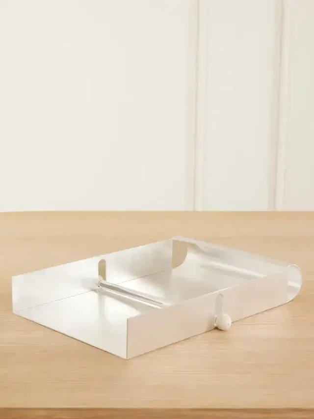 Natalia Criado Letter Silver-plated Tray