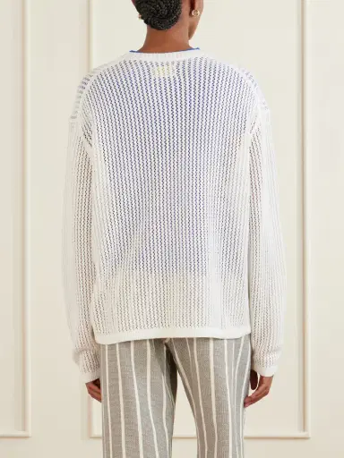 Aimé Leon Dore Artiste Embroidered Mesh Sweatshirt | Thumbnail 4