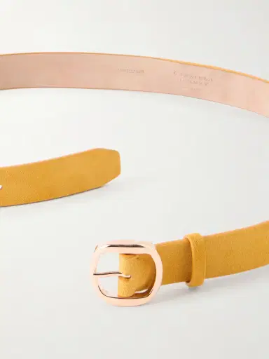 Gabriela Hearst Elster Suede Belt | Thumbnail 3