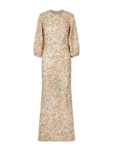 BERNADETTE Berna Floral-print Linen Maxi Dress | Thumbnail 1