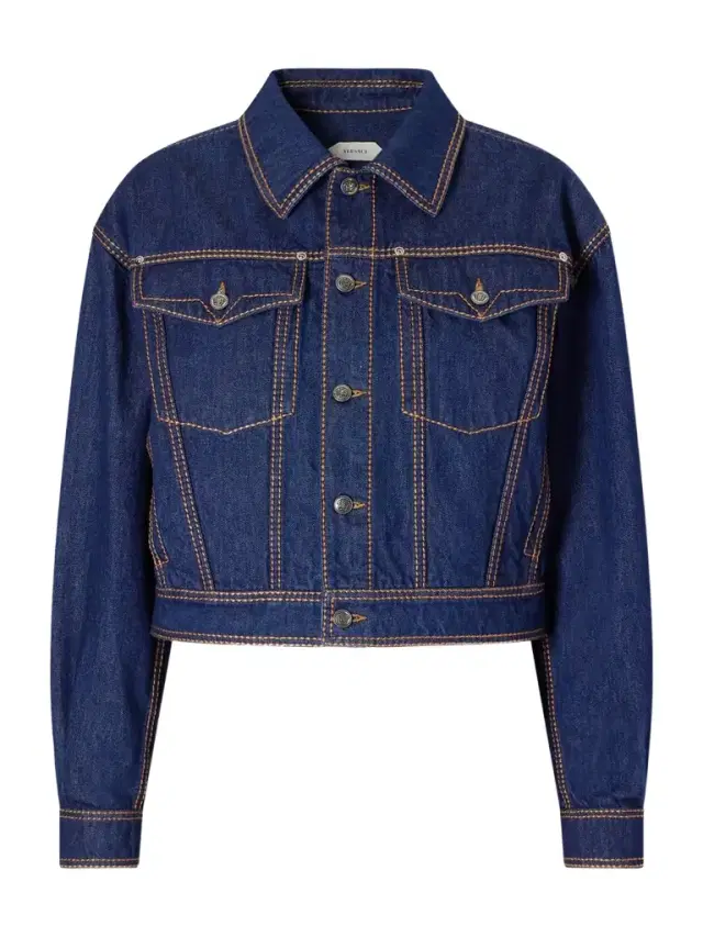 Versace Denim Cotton Jacket