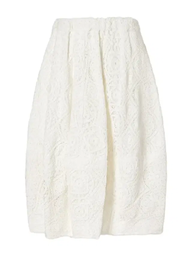 Pleated Crocheted Cotton Midi Skirt Pleated Crocheted Cotton Midi Skirt