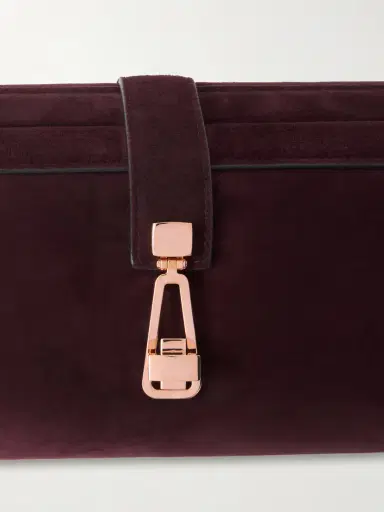 Gabriela Hearst Paola Embellished Suede Clutch | Thumbnail 6 Gabriela Hearst Paola Embellished Suede Clutch | Thumbnail 6