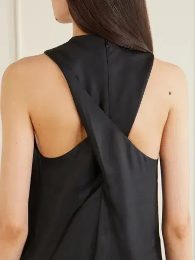Loulou de Saison Paloma Silk-twill Maxi Dress | Thumbnail 4 Loulou de Saison Paloma Silk-twill Maxi Dress | Thumbnail 4