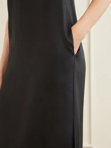 Loulou de Saison Paloma Silk-twill Maxi Dress | Thumbnail 5 Loulou de Saison Paloma Silk-twill Maxi Dress | Thumbnail 5