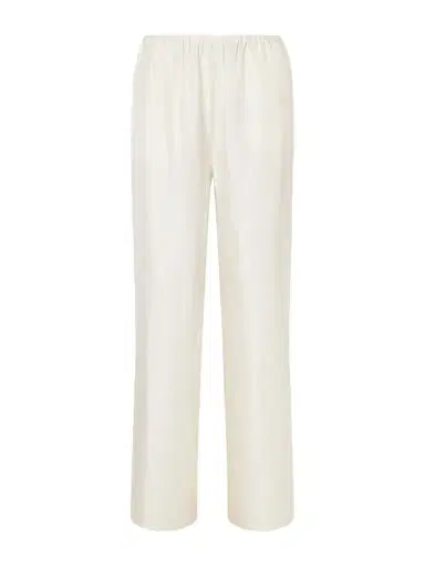 TOTEME Monogram Silk Wide-leg Pyjama Pants | Thumbnail 1 TOTEME Monogram Silk Wide-leg Pyjama Pants | Thumbnail 1