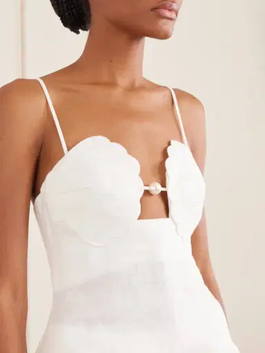Farm Rio Shell Peplum Linen Blouse | Thumbnail 4 Farm Rio Shell Peplum Linen Blouse | Thumbnail 4