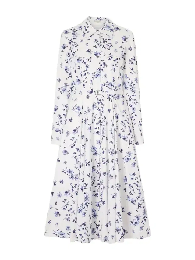 Emilia Wickstead Emmalyna Floral-print Organic Cotton-poplin