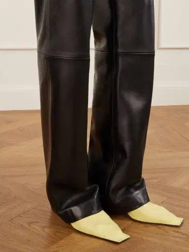 Khaite Mita Leather Straight-leg Pants | Thumbnail 5 Khaite Mita Leather Straight-leg Pants | Thumbnail 5