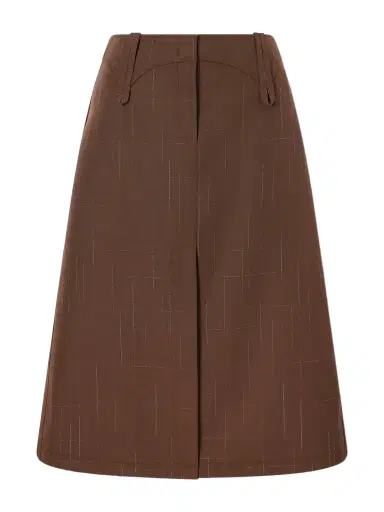 Tory Burch Wool-blend Knee-length Skirt | Thumbnail 1