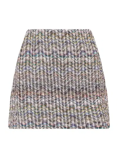 Missoni Striped Metallic Crochet-knit Mini Skirt | Thumbnail 1 Missoni Striped Metallic Crochet-knit Mini Skirt | Thumbnail 1