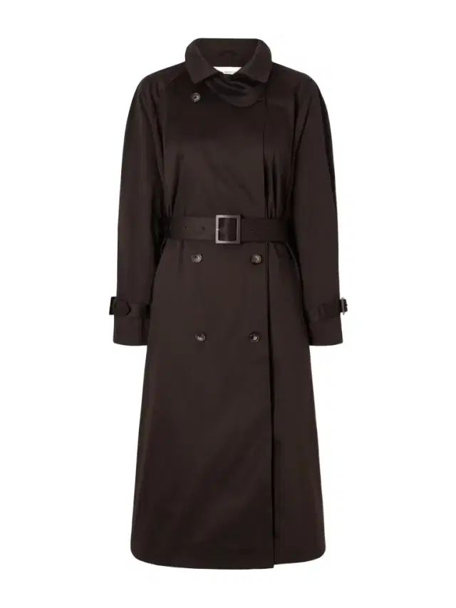 Nour Hammour Marchand Cotton-blend Trench Coat
