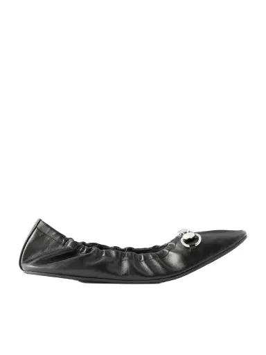 Gucci Prima Horsebit-embellished Leather Ballet Flats | Thumbnail 1 Gucci Prima Horsebit-embellished Leather Ballet Flats | Thumbnail 1