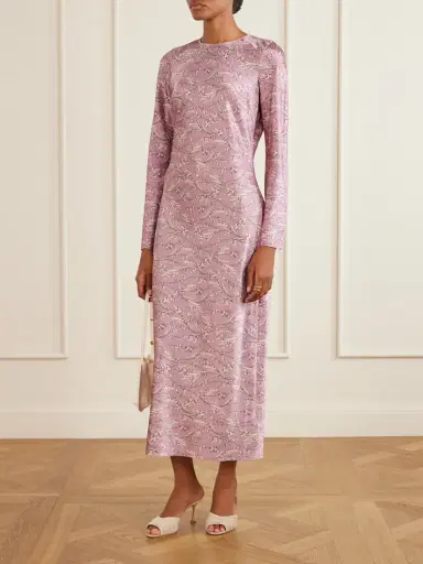 Veronica Beard Gemma Floral-print Silk-blend Satin Maxi Dress | Thumbnail 2 Veronica Beard Gemma Floral-print Silk-blend Satin Maxi Dress | Thumbnail 2