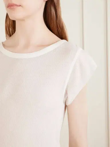 Khaite Angel Cotton And Cashmere-blend T-shirt | Thumbnail 5 Khaite Angel Cotton And Cashmere-blend T-shirt | Thumbnail 5