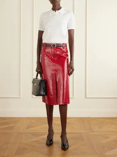 Tory Burch Pointelle-knit Polo Shirt | Thumbnail 2 Tory Burch Pointelle-knit Polo Shirt | Thumbnail 2
