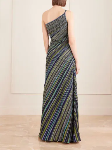 Missoni Striped Metallic Crochet-knit Maxi Dress | Thumbnail 3 Missoni Striped Metallic Crochet-knit Maxi Dress | Thumbnail 3