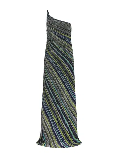 Missoni Striped Metallic Crochet-knit Maxi Dress | Thumbnail 1 Missoni Striped Metallic Crochet-knit Maxi Dress | Thumbnail 1
