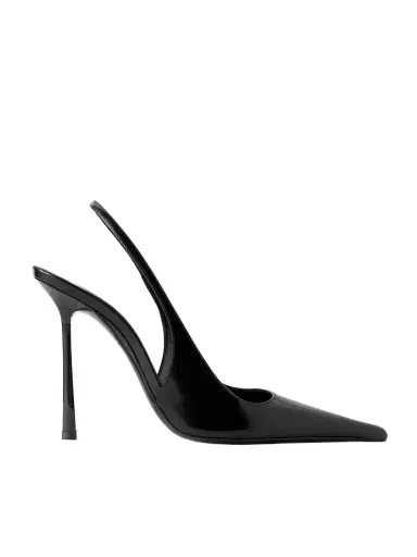 Saint Laurent Vendôme Glossed-leather Slingback Pumps | Thumbnail 1