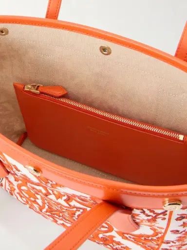 Dolce & Gabbana Kendra Printed Logo-embellished Leather-trimmed Canvas Shoulder Bag | Thumbnail 6 Dolce & Gabbana Kendra Printed Logo-embellished Leather-trimmed Canvas Shoulder Bag | Thumbnail 6
