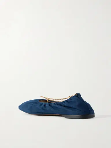 Stella McCartney Ballerina Alter Suede Flats | Thumbnail 3 Stella McCartney Ballerina Alter Suede Flats | Thumbnail 3