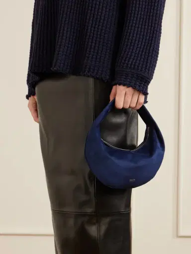 Khaite Olivia Mini Suede Shoulder Bag | Thumbnail 2