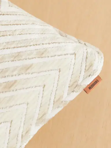 Missoni Home Ziggy Striped Velvet Cushion | Thumbnail 3