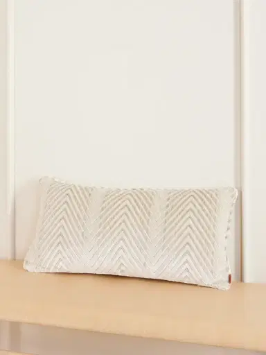 Missoni Home Ziggy Striped Velvet Cushion | Thumbnail 1