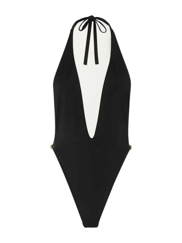 Versace Vita Logo-embellished Swimsuit