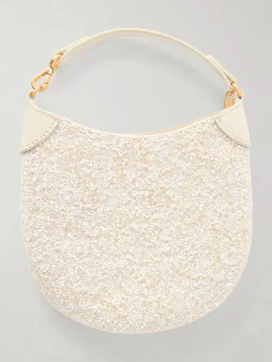 Polo Ralph Lauren Floral-embellished Beaded Small Shoulder Bag | Thumbnail 4 Polo Ralph Lauren Floral-embellished Beaded Small Shoulder Bag | Thumbnail 4