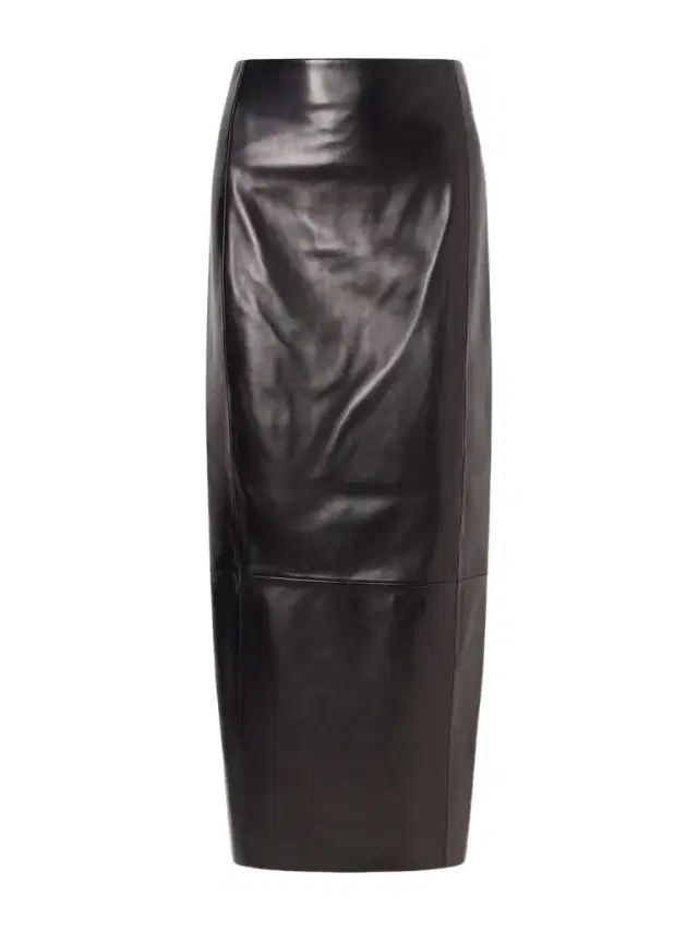 Lyle Leather Midi Skirt