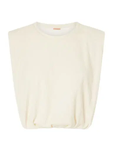 Johanna Ortiz Muraya Ribbed Cotton-blend Top | Thumbnail 1