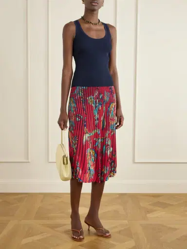 Etro Floral And Paisley-print Knitted Midi Skirt | Thumbnail 2 Etro Floral And Paisley-print Knitted Midi Skirt | Thumbnail 2