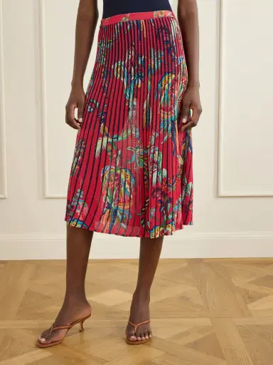 Etro Floral And Paisley-print Knitted Midi Skirt | Thumbnail 3 Etro Floral And Paisley-print Knitted Midi Skirt | Thumbnail 3