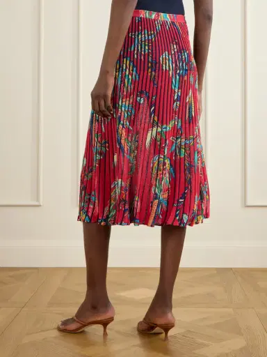 Etro Floral And Paisley-print Knitted Midi Skirt | Thumbnail 4 Etro Floral And Paisley-print Knitted Midi Skirt | Thumbnail 4