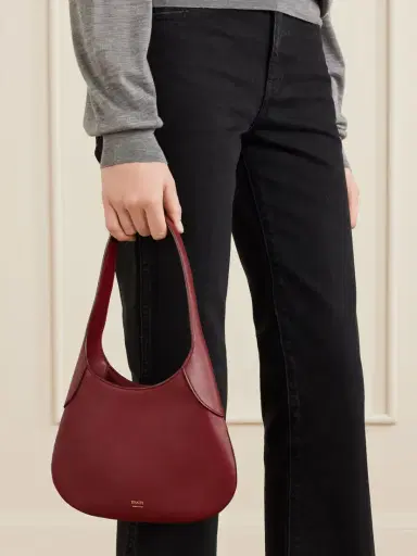 Khaite Joan Small Leather Shoulder Bag | Thumbnail 2 Khaite Joan Small Leather Shoulder Bag | Thumbnail 2